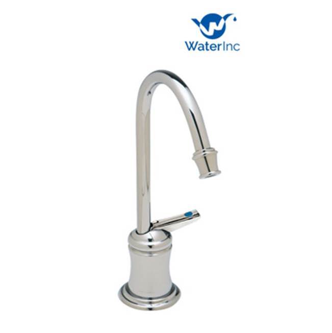 Water Inc 610 Traditional Cold Only Faucet With J-Spout For Filter - Chrome