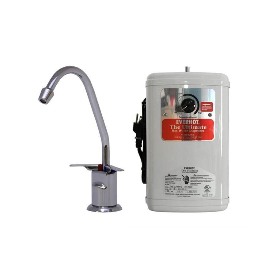 Water Inc Everhot LVH510 Hot Only System W/J-Spout For Filter - Polished Brass Pvd