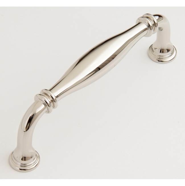 Water Street Brass Port Royal 8'' Diamond Appliance Pull - Hammered - Polished Silver