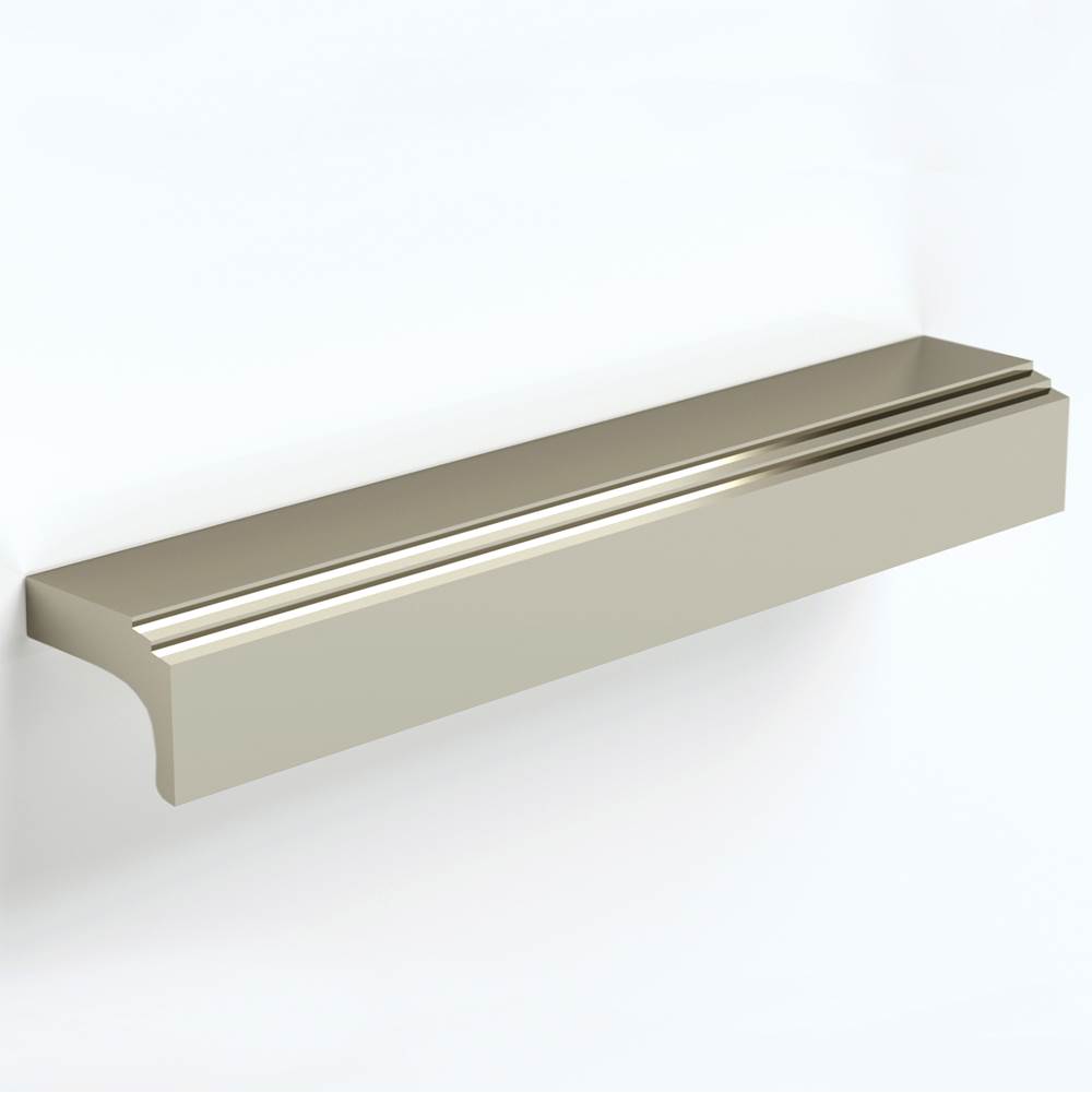 Water Street Brass 3/4'' C-C Terrace Style Tab Pull - Polished Copper